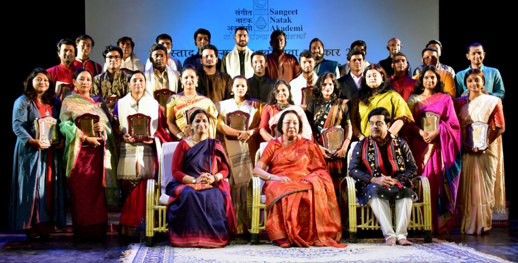 Two Manipur Artistes Receive Ustad Bismillah Khan Yuva Puraskar Award