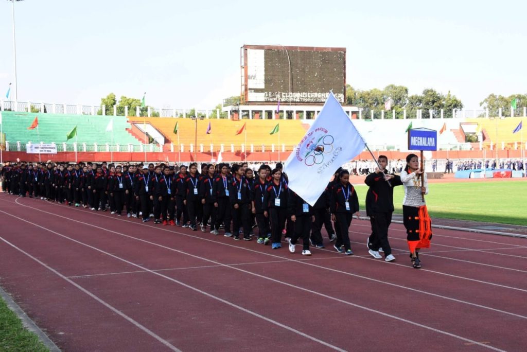 First North East Olympic Games underway Pothashang