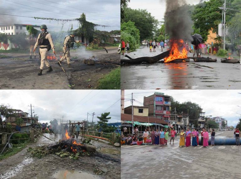 48 hrs Manipur shut down cripples life on first day