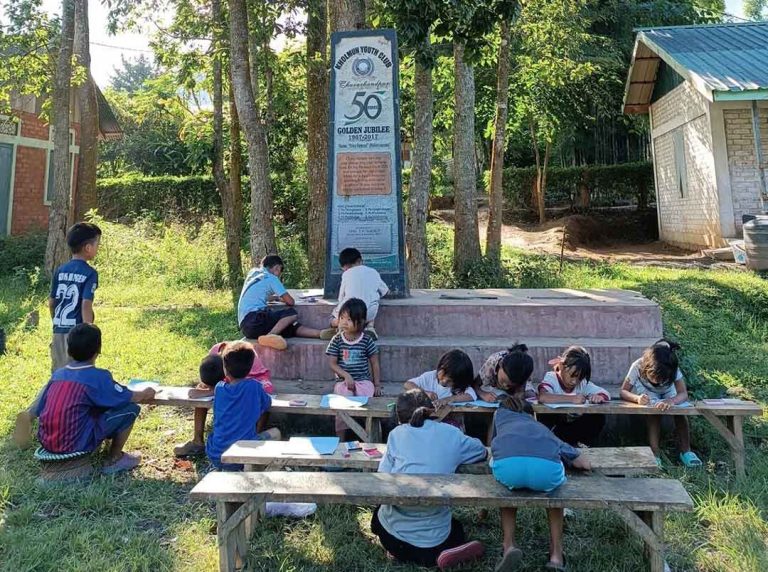 Introducing Kids Garden School: RWUS Initiative for Displaced Children
