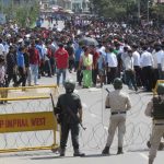Security forces discuss to use minimum action against agitators