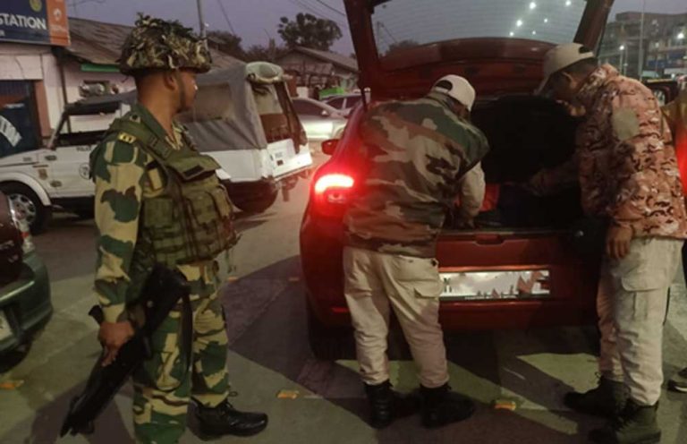 Security forces continue search operations in Manipur