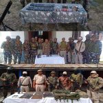 Security forces continue to recover arms in Manipur