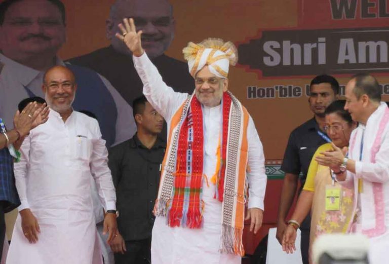 Peace in Manipur and Northeast is top priority of Modi government: Amit Shah