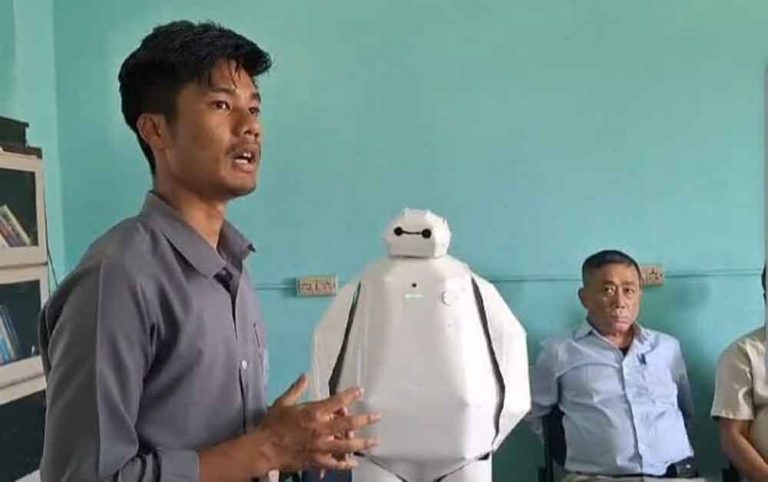 ‘Baymax’ Robot of Manipur student can speak 30 languages, understand 100 languages 