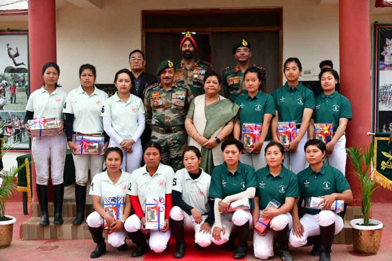 Assam Rifles Women Polo Team launched