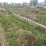 Incomplete retaining wall along Imphal river vulnerable to locals