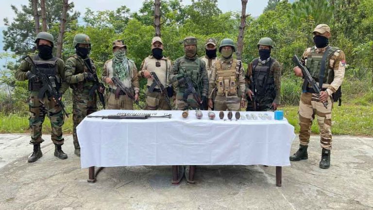 Arms, ammunition recovered