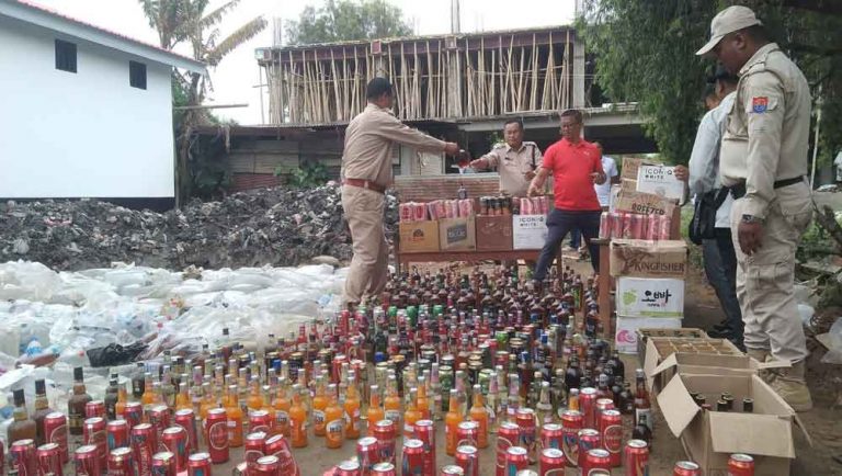 Liquors worth over Rs 14 lakh destroyed in Manipur