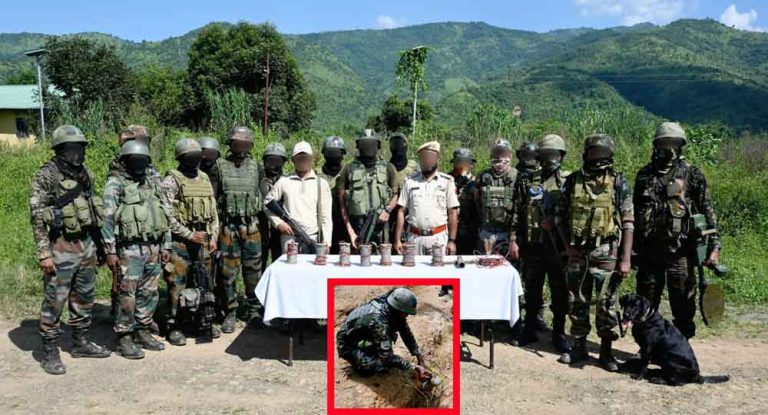 28.5 Kg IEDs recovered in Manipur’s Imphal East