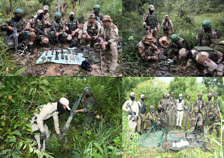 War rockets, explosives recovered in Churachandpur amid infiltration of 900 strong Myanmar based terrorists in Manipur