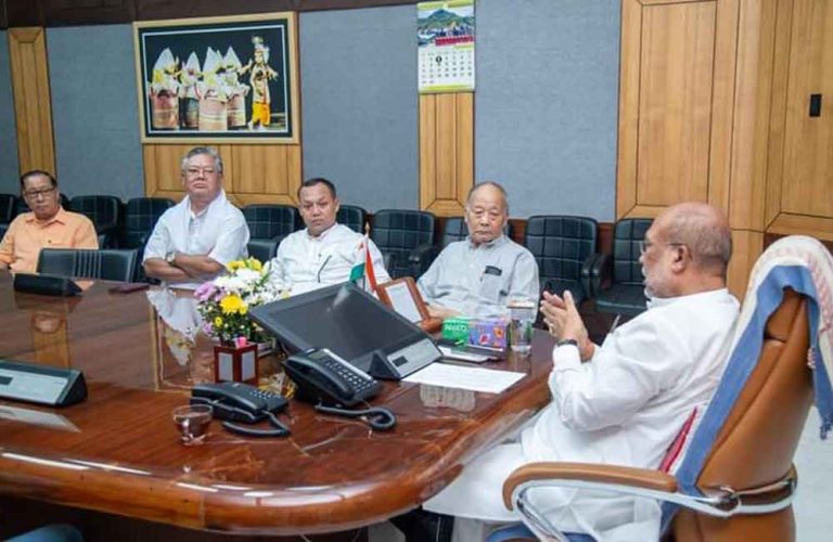 CM Biren calls meeting with opposition over captivating two Meiteis demanding release of Kuki rebel leader Mark Haokip