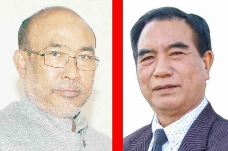 Biren responses sharp against Mizoram CM