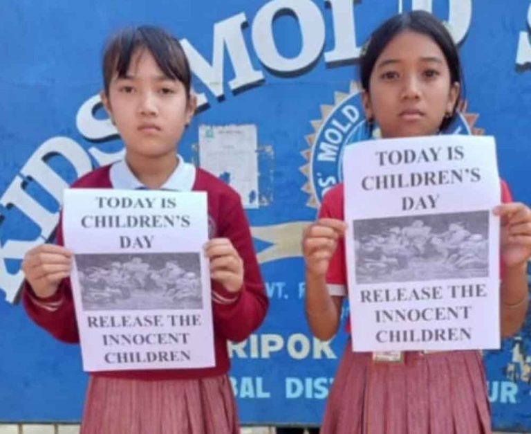 Today is Children’s Day, Release the Innocent children: School students