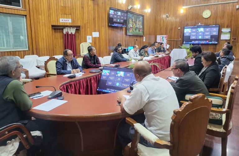 Chief secretary reviews Health infrastructure in Manipur Hill districts