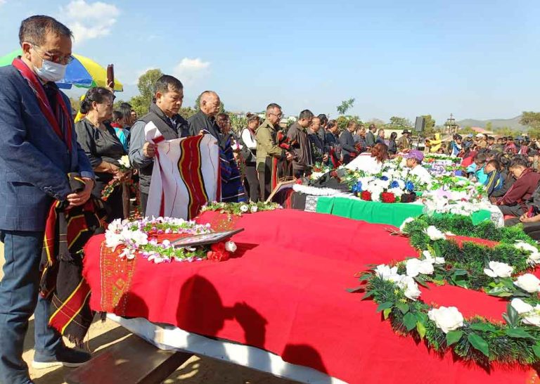 Kuki terrorists killed by CRPF honoured as Martyrs