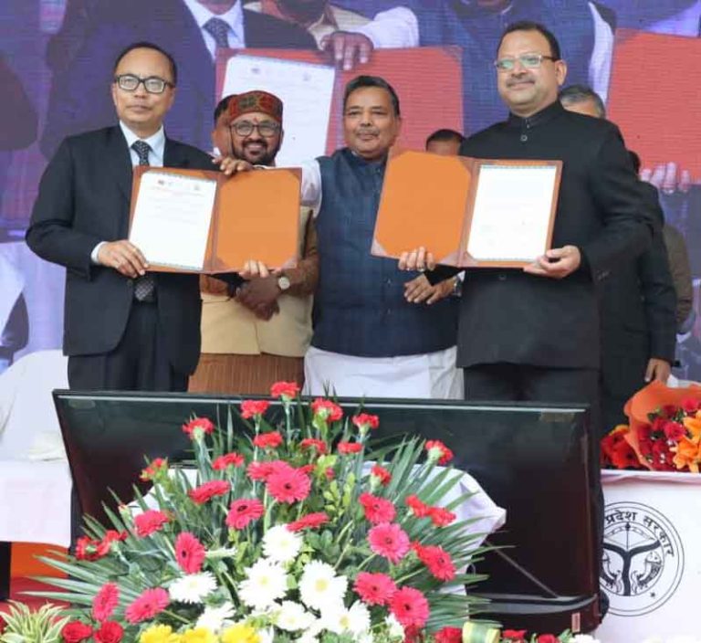 MoU signed between Manipur and Uttar Pradesh on “Ek Bharat Shrestha Bharat”