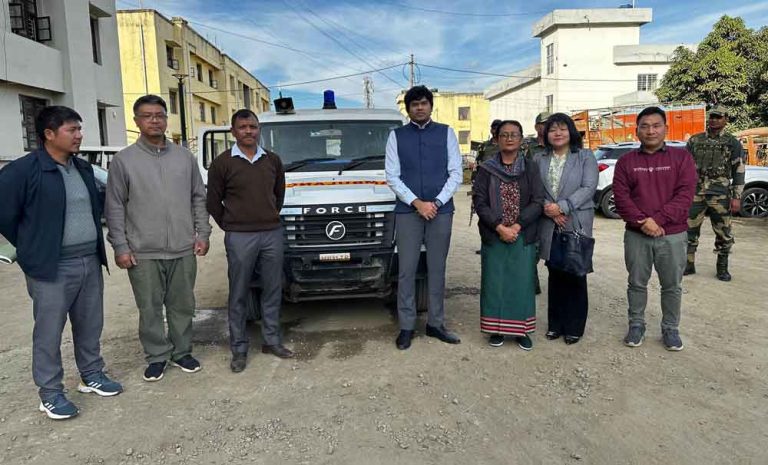 New Ambulance handed over to Churachandpur Medical department