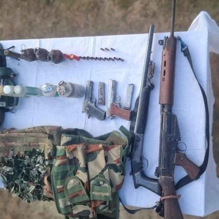 Arms, bombs, ammunitions recovered in Kakching