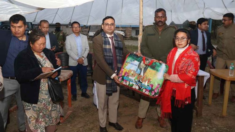 Manipur chief secretary visits Kangpokpi