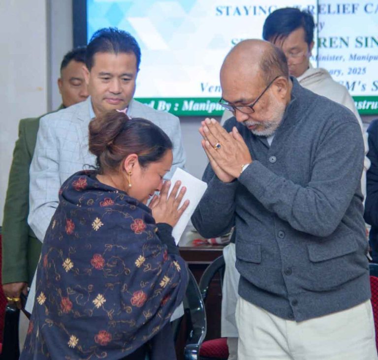 Manipur Govt provides possible assistance to conflict affected people: Biren