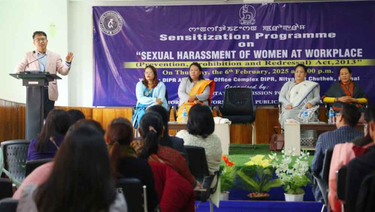 Sensitization programme on Sexual Harassment of Women at Workplace held