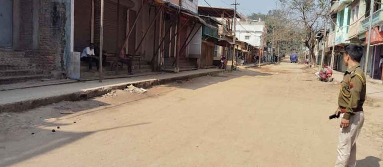 Kuki-Zo shutdown paralyzes Kuki dominated areas in Manipur