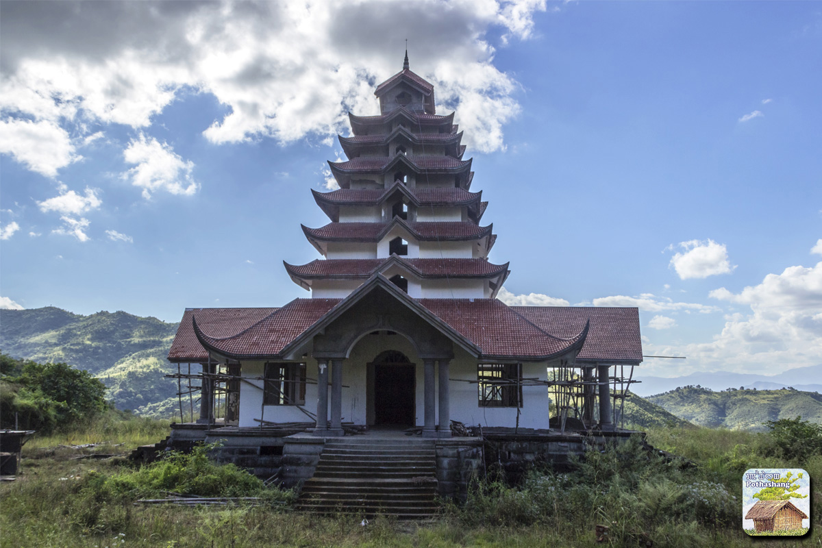 Sanamahi Kiyong Temple at Nongmaijing Hills, Manipur